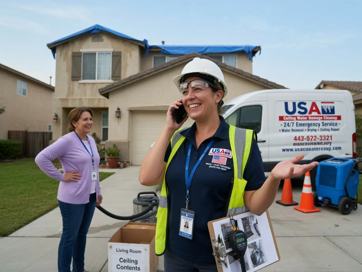 Ceiling Water Damage Restoration Dinuba, CA FAQs